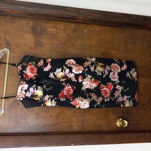 Floral cocktail dress